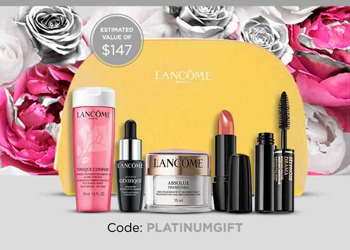 Exclusive Lancôme's Rewards Gifts & Special Offers Lancôme